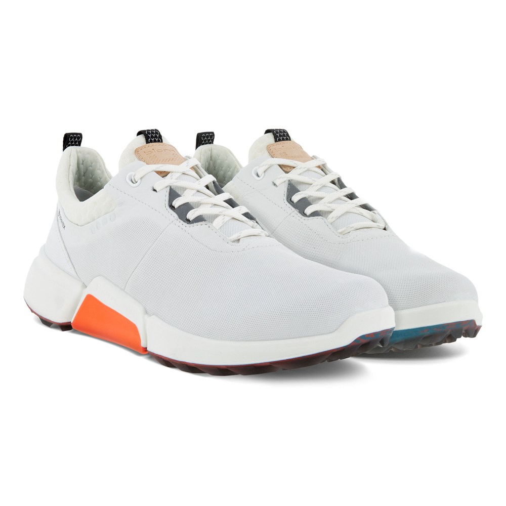 Zapatos De Golf Mujer - ECCO Biom H4 - Blancos - GIA824063